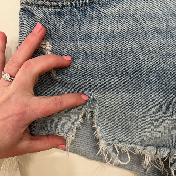 Agolde parker vintage cutoff short in swapmeet - Picture 6 of 7